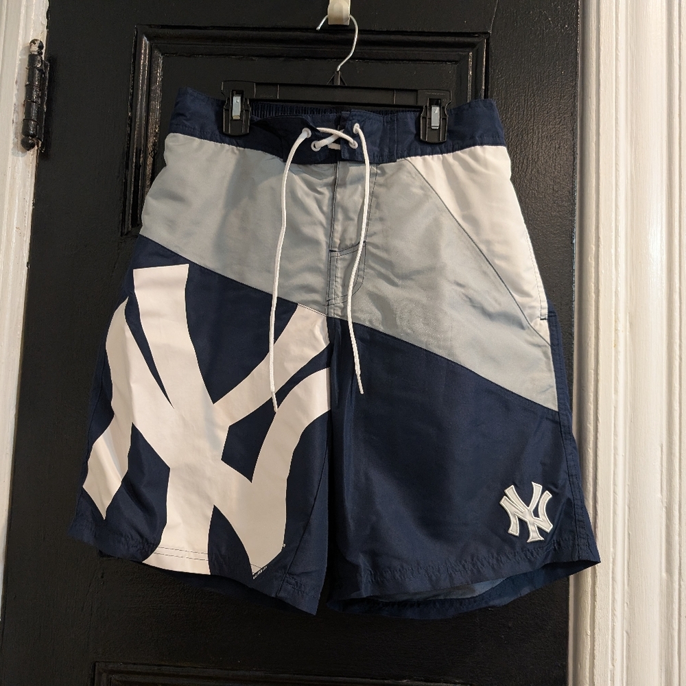 New York Yankees Swim Shorts Bathing Suit Men's